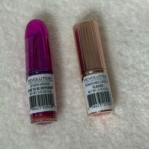 Revolution Lipsticks 2 pc - New